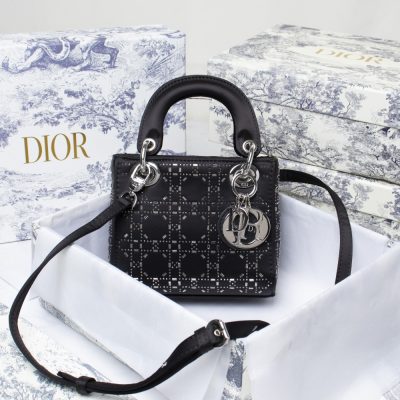 Wholesale Luxury Dior Aaa-Mini Lady Bag Cd-2028