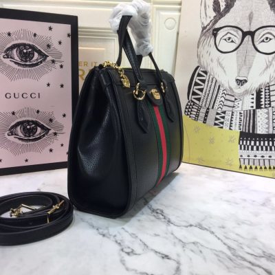Alternative view of Wholesale Luxury Gucci Ophidia Small Tote Bag Black/White