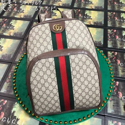 Wholesale Luxury Gucci Aaa-Ophidia 32*40.5Cm Medium Backpack 547967