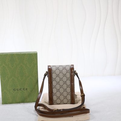 Alternative view of Wholesale Luxury Gucci Horsebit 1955 Mini Bag Monogram Canvas