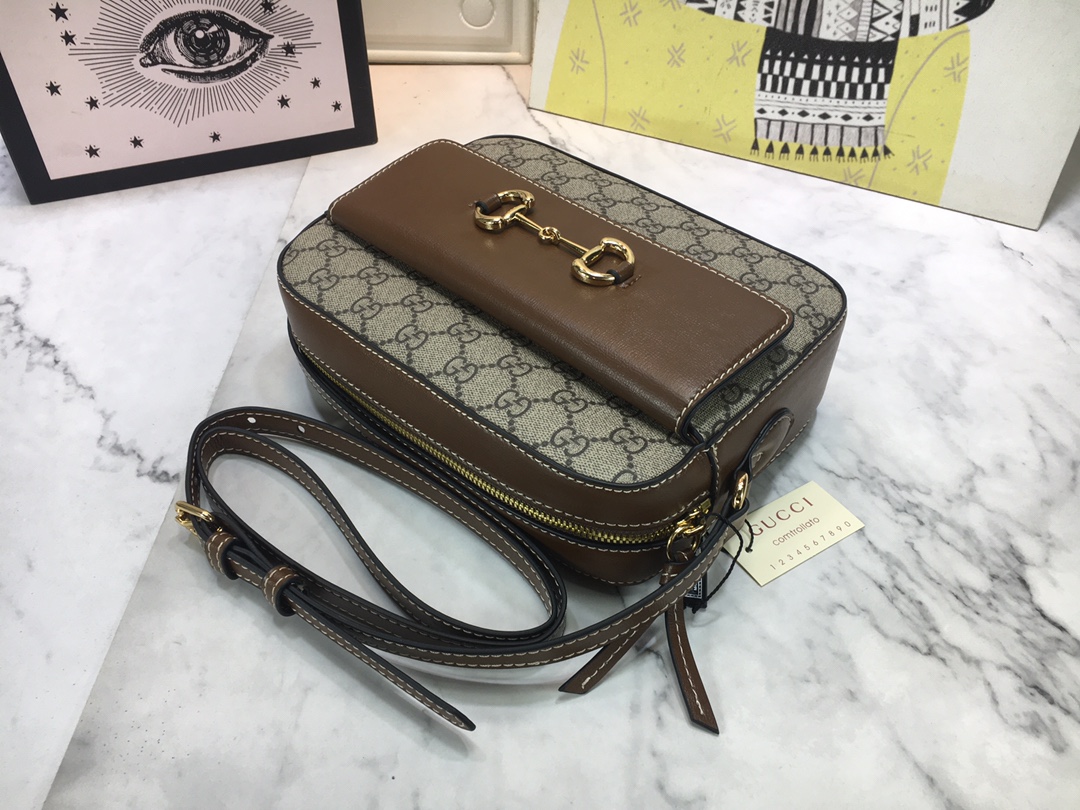 Wholesale Luxury Gucci Horsebit 1955 Small Bag- 5 Colors - Image 19