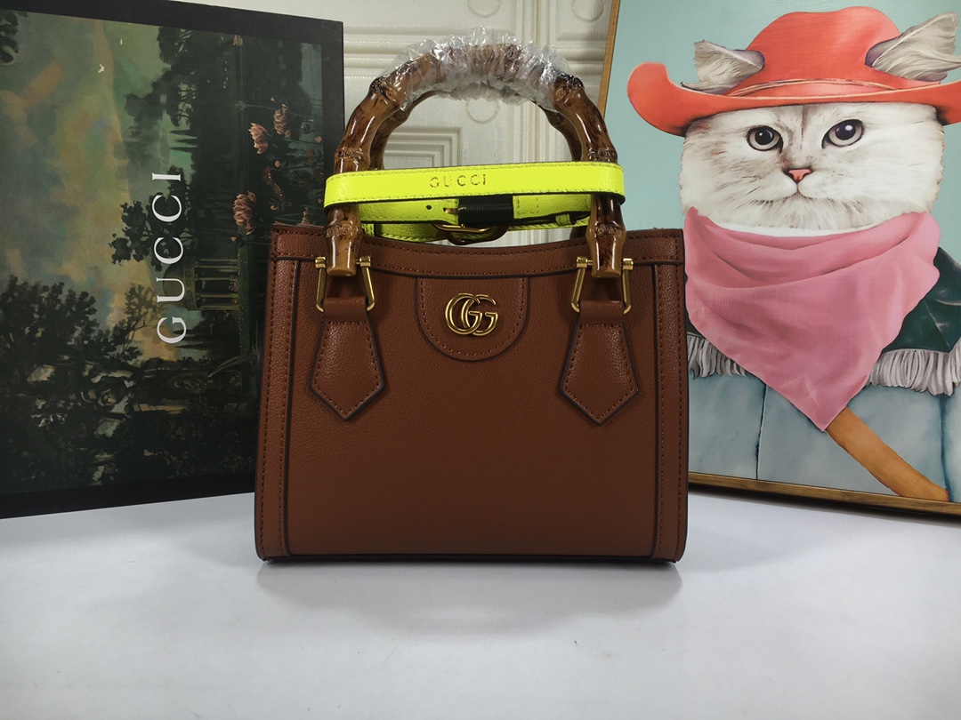 Wholesale Luxury Gucci Diana Mini Tote Bag-7 Colors - Image 9