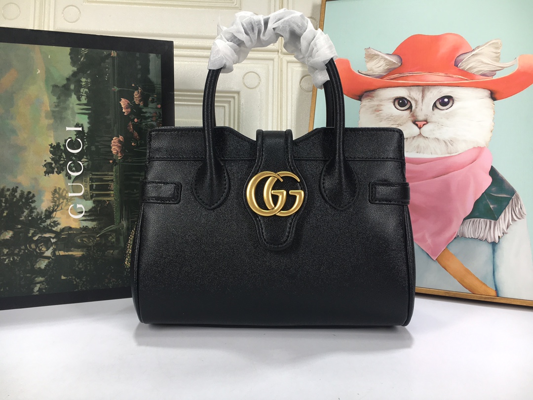 Wholesale Luxury Gucci Small Top Handle Bag With Double G - Image 2