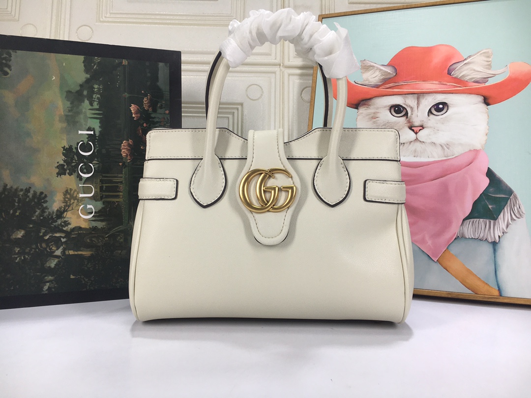 Wholesale Luxury Gucci Small Top Handle Bag With Double G - Image 12