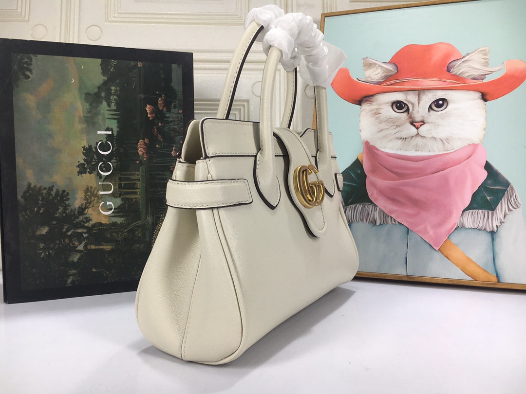 Wholesale Luxury Gucci Small Top Handle Bag With Double G - Image 13