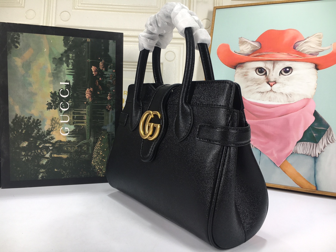 Wholesale Luxury Gucci Small Top Handle Bag With Double G - Image 3