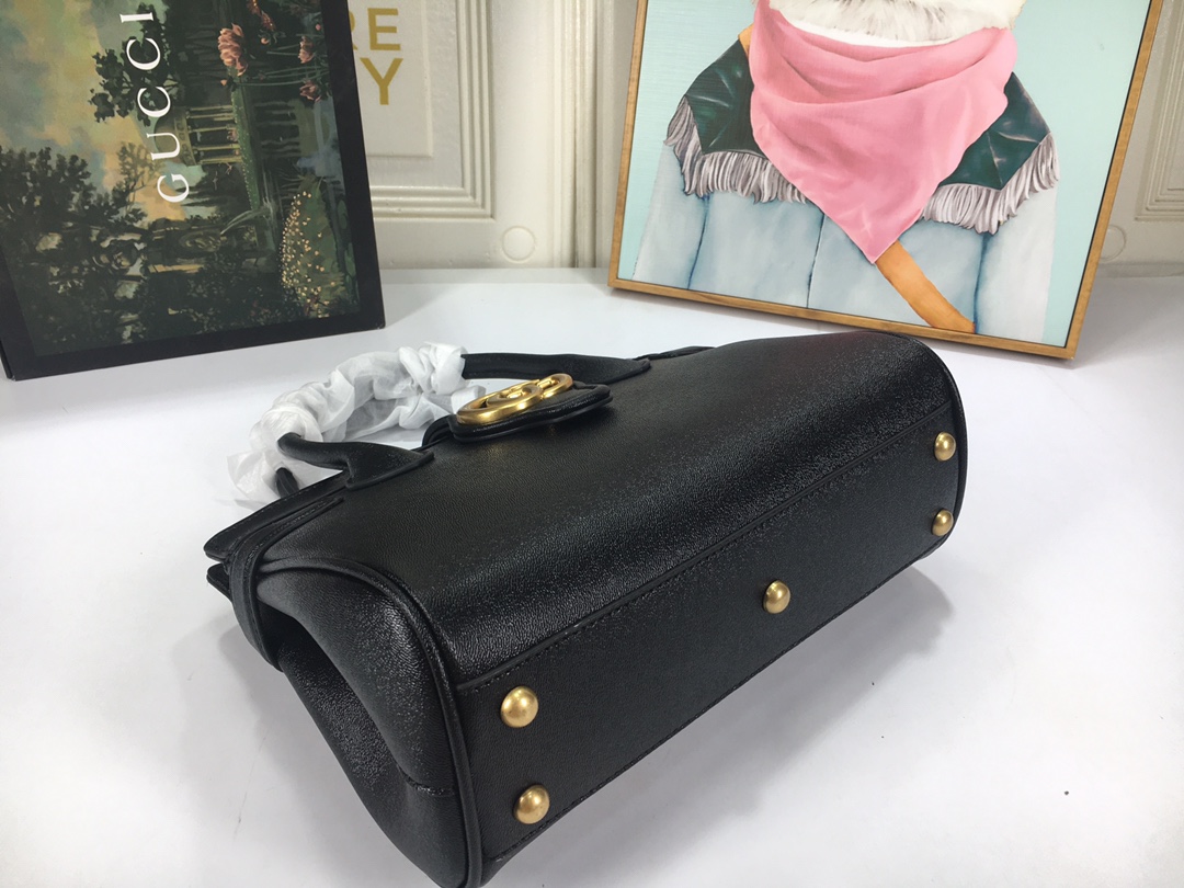 Wholesale Luxury Gucci Small Top Handle Bag With Double G - Image 5