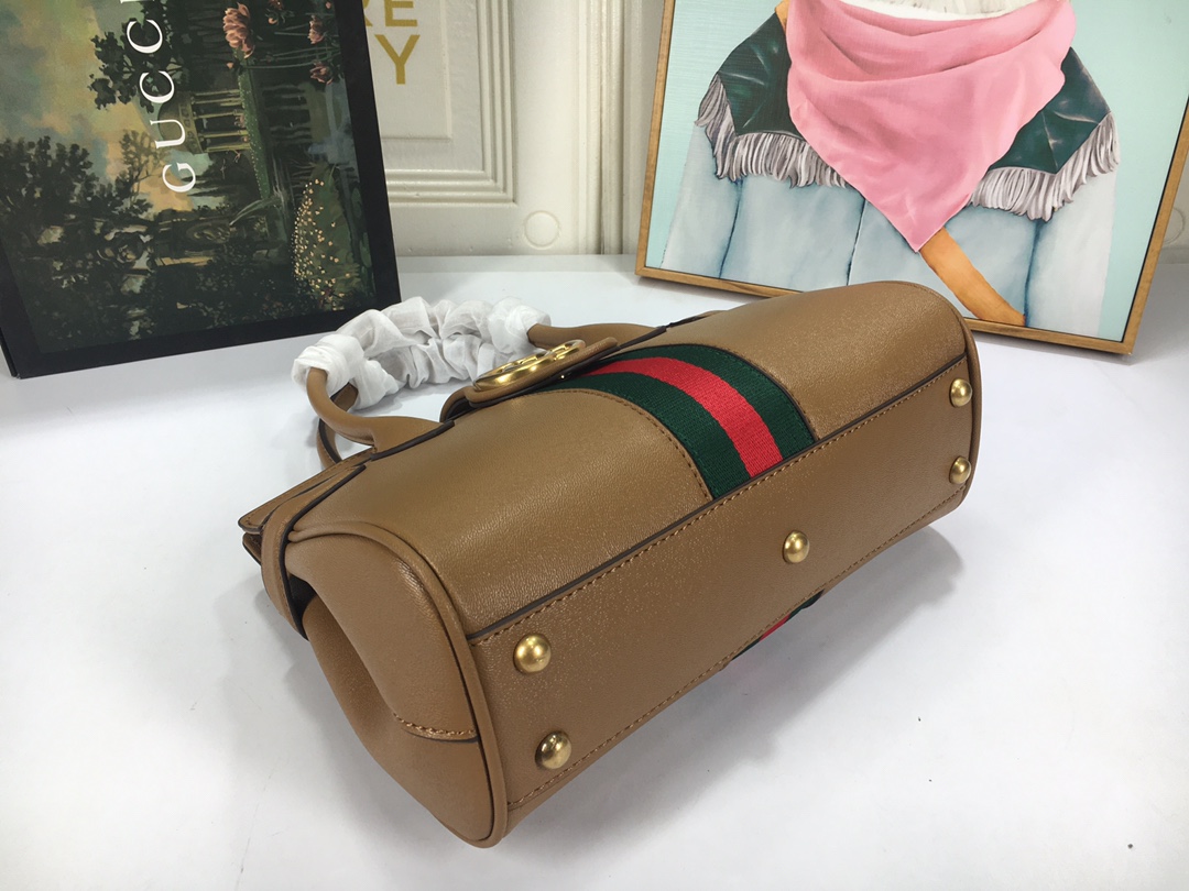 Wholesale Luxury Gucci Small Top Handle Bag With Double G - Image 10