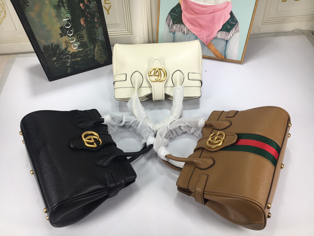 Wholesale Luxury Gucci Small Top Handle Bag With Double G