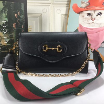 Wholesale Luxury Gucci Aaa-Double G Horsebit 1955 Small Bag- 3 Colors