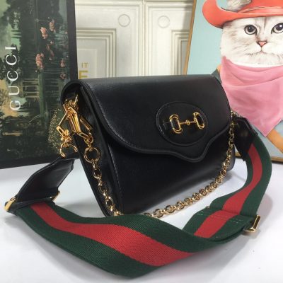 Alternative view of Wholesale Luxury Gucci Aaa-Double G Horsebit 1955 Small Bag- 3 Colors