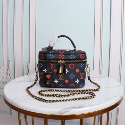 Wholesale Luxury Louis Vuitton Game On Vanity Pm M57482 Black/White