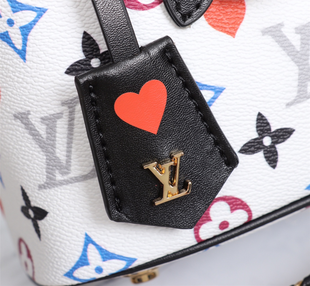 Wholesale Luxury Louis Vuitton Game On Vanity Pm M57482 Black/White - Image 13