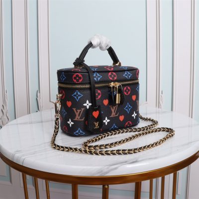 Alternative view of Wholesale Luxury Louis Vuitton Game On Vanity Pm M57482 Black/White