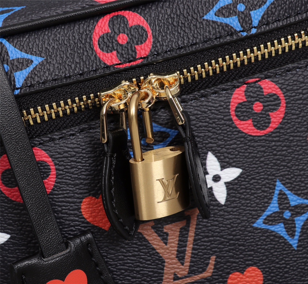 Wholesale Luxury Louis Vuitton Game On Vanity Pm M57482 Black/White - Image 5