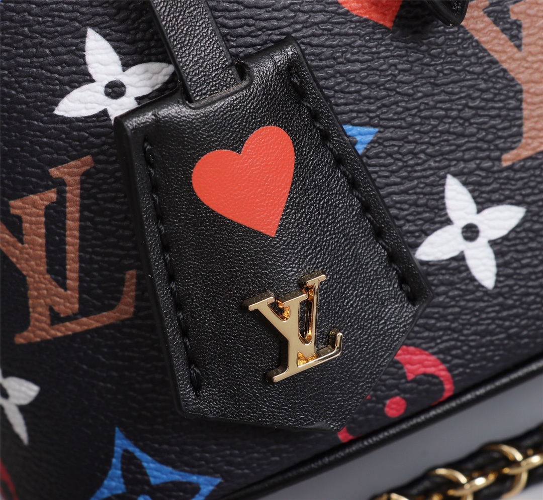 Wholesale Luxury Louis Vuitton Game On Vanity Pm M57482 Black/White - Image 6