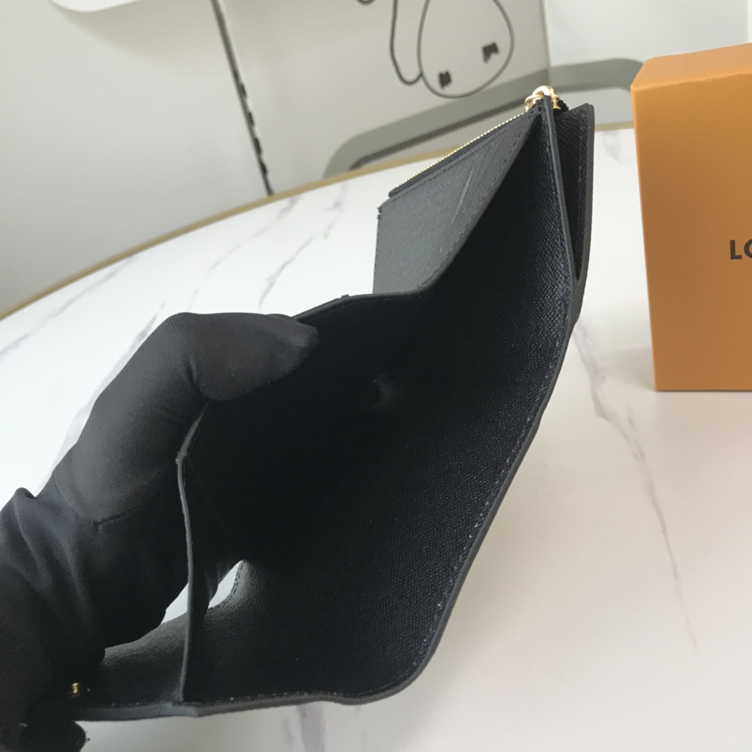 Wholesale Luxury Louis Vuitton Aaa-Game On Zoe Wallet M41938 Black/White - Image 17