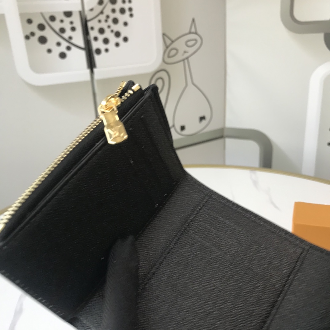 Wholesale Luxury Louis Vuitton Aaa-Game On Zoe Wallet M41938 Black/White - Image 8