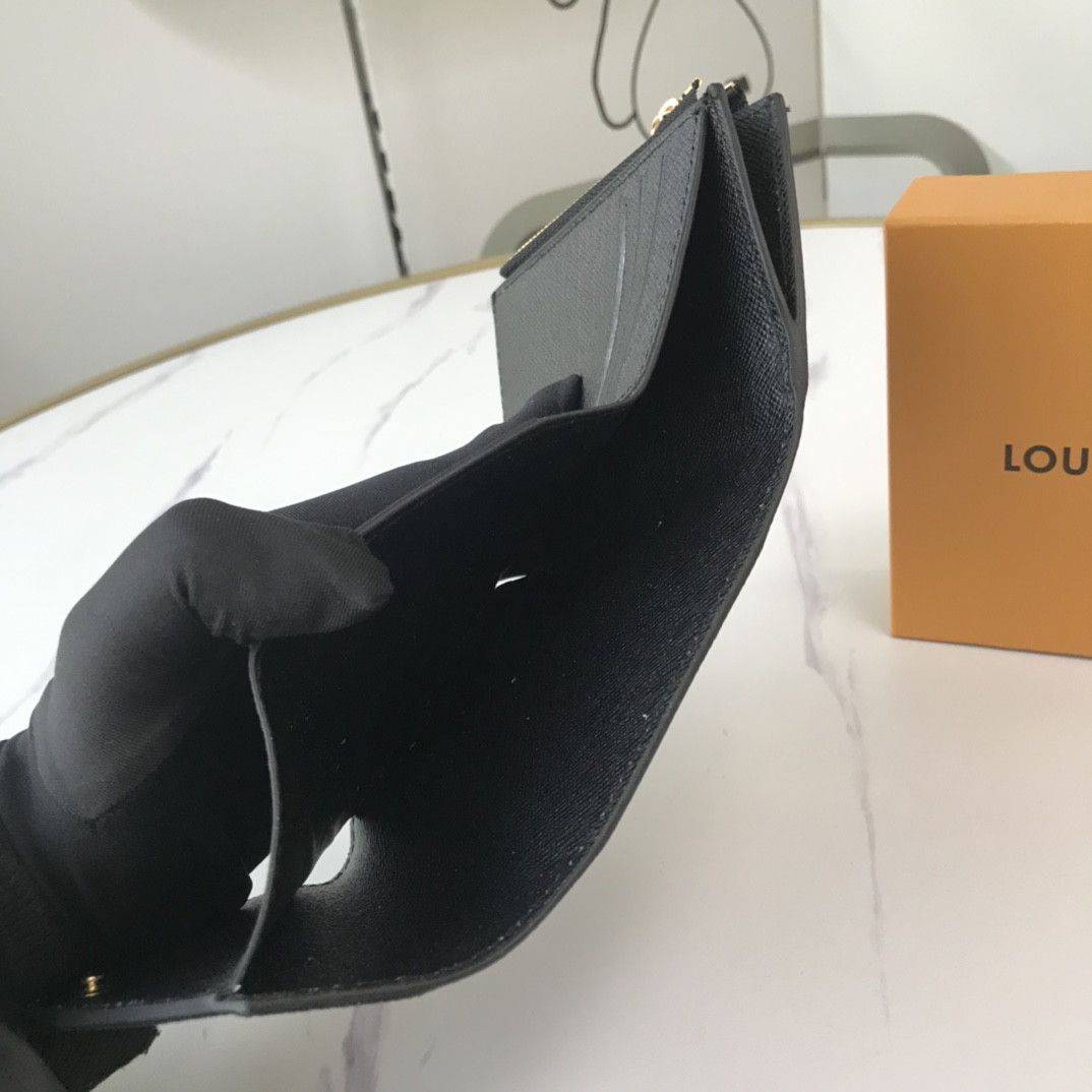Wholesale Luxury Louis Vuitton Aaa-Game On Zoe Wallet M41938 Black/White - Image 9