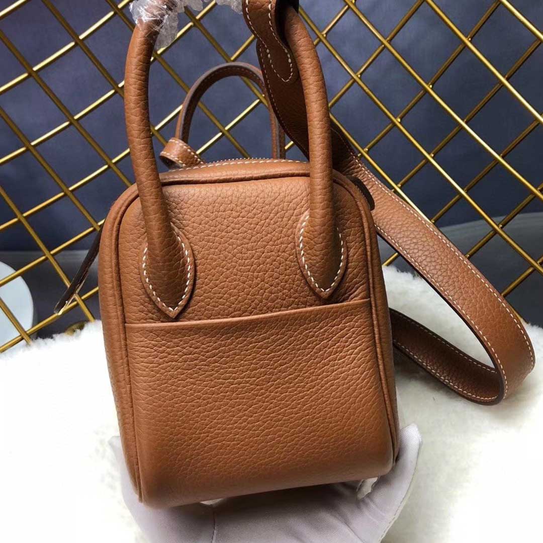 Wholesale Luxury Hermes Aaa-Lindy Mini Bag H079086Ck37 Black/Red/Grey - Image 17