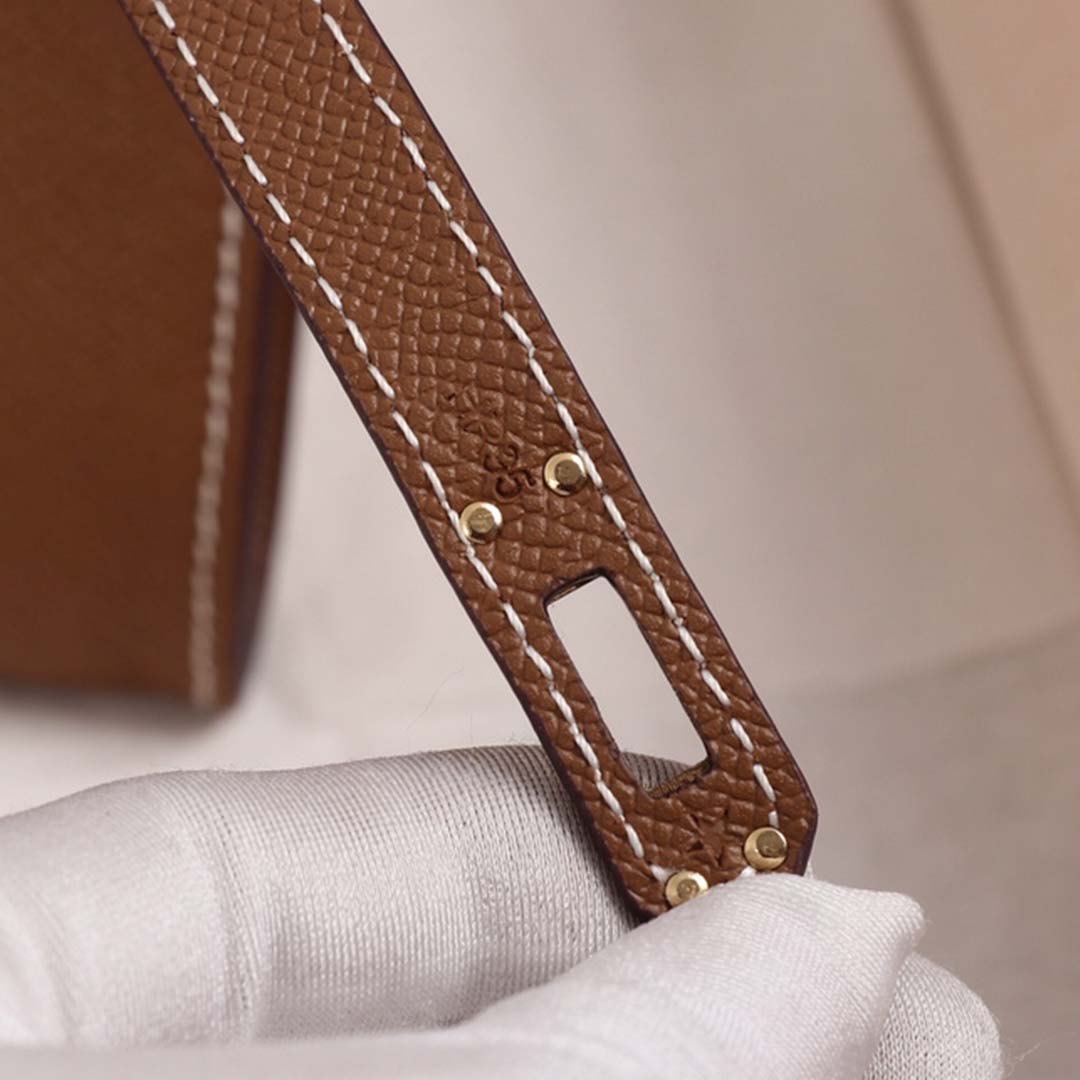 Wholesale Luxury Hermes Aaa-Kelly Cut Pochette Black/Brown/Blue - Image 9