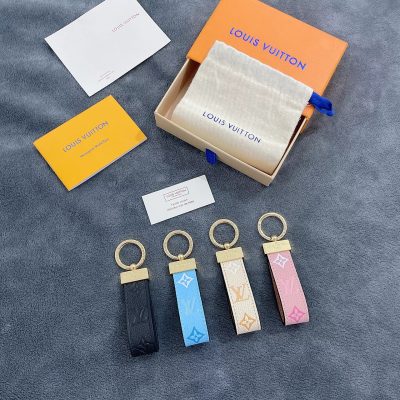 Wholesale Luxury Louis Vuitton Dragonne Bag Charm & Key Holder L04