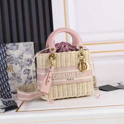 Alternative view of Wholesale Luxury Dior Lady D Bag-Pink