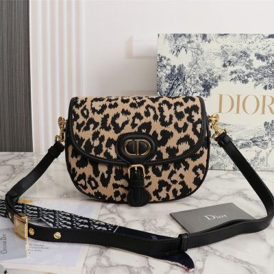 Wholesale Luxury Dior Leopard Medium Bobby Bag 22Cm