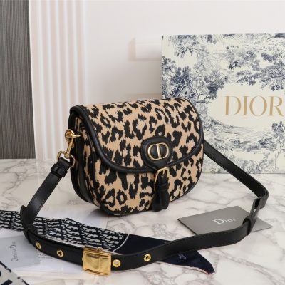 Alternative view of Wholesale Luxury Dior Leopard Medium Bobby Bag 22Cm