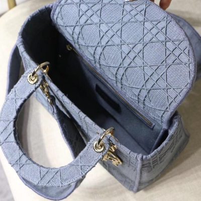 Alternative view of Wholesale Luxury Dior Medium Lady D-Lite Bag M0565/Embroidered Logo