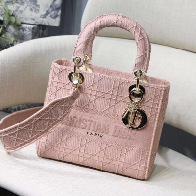Wholesale Luxury Dior Medium Lady D-Lite Bag M0565/Embroidered Logo