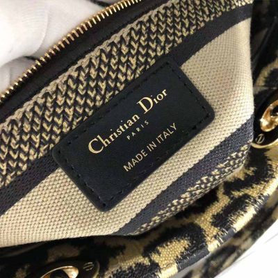 Alternative view of Wholesale Luxury Dior Aaa-Leopard Medium Lady D-Lite Bag M0566/Embroidery