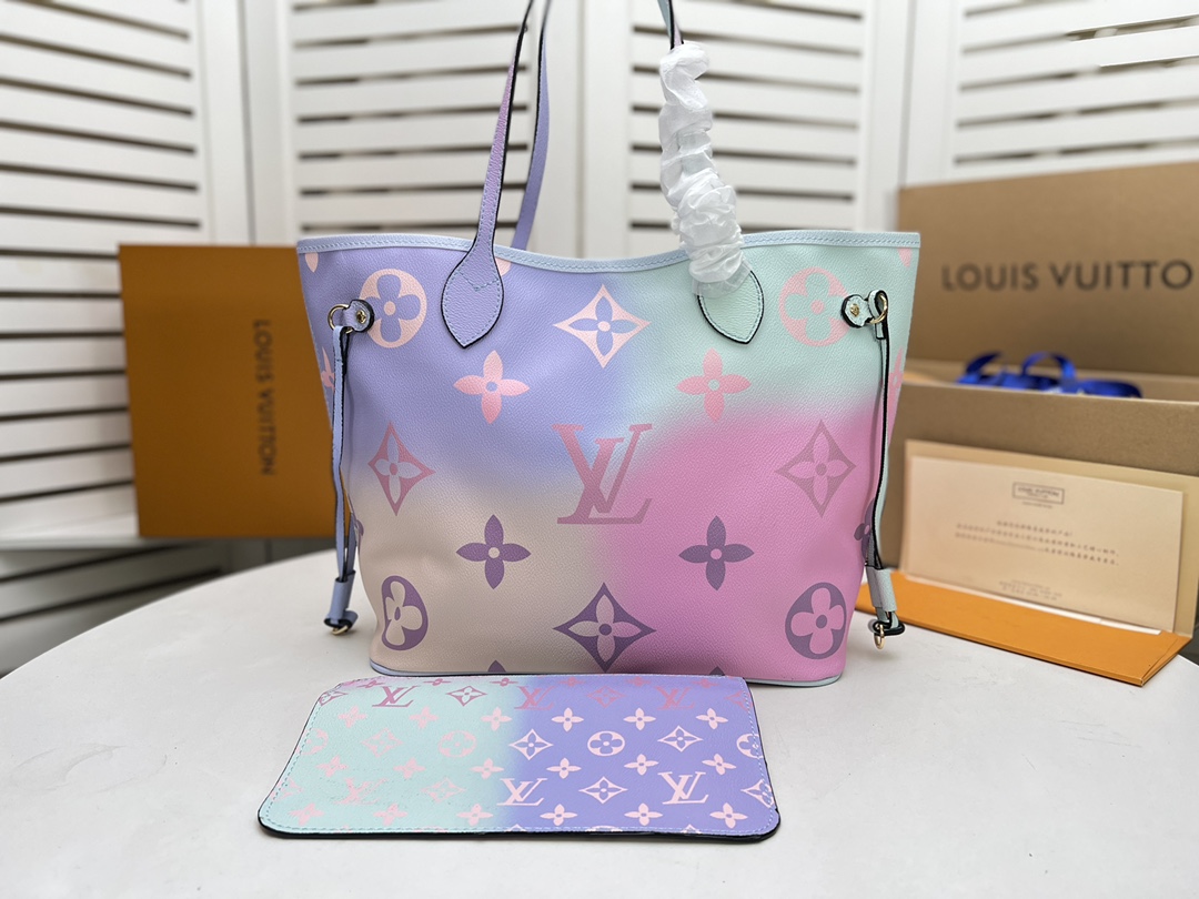 Wholesale Luxury Louis Vuitton Neverfull Mm Tote- 3 Styles - Image 5