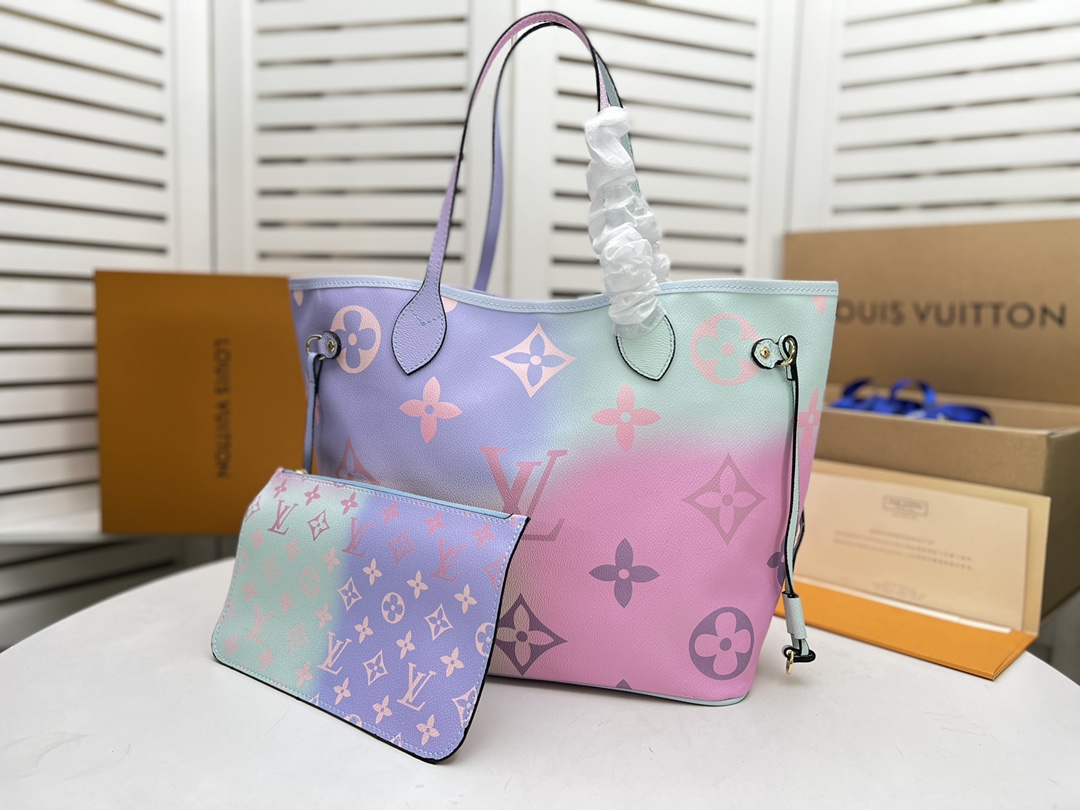 Wholesale Luxury Louis Vuitton Neverfull Mm Tote- 3 Styles - Image 7