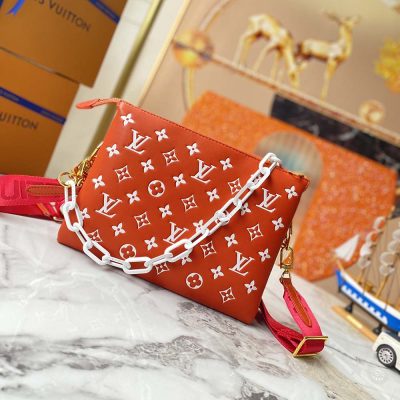Wholesale Luxury Louis Vuitton Coussin Pm Handbag- Red/Yellow