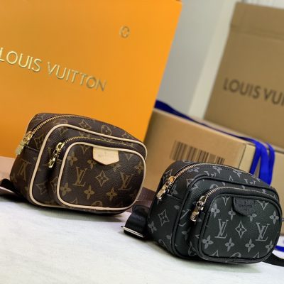 Wholesale Luxury Louis Vuitton Taigarama Outdoor Pouch Brown/Black