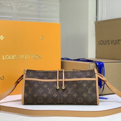Wholesale Luxury Louis Vuitton Monogram Popincourt Long Bag M40008