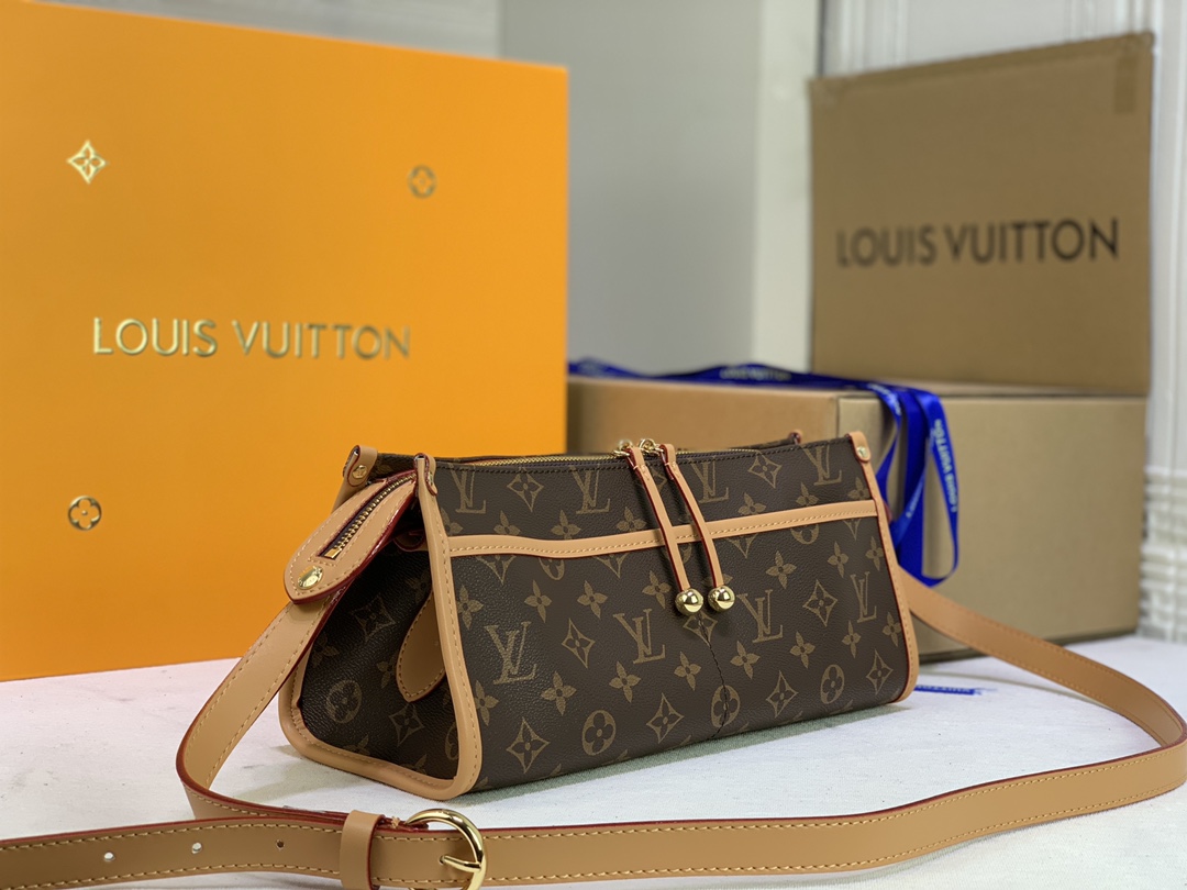 Wholesale Luxury Louis Vuitton Monogram Popincourt Long Bag M40008 - Image 2