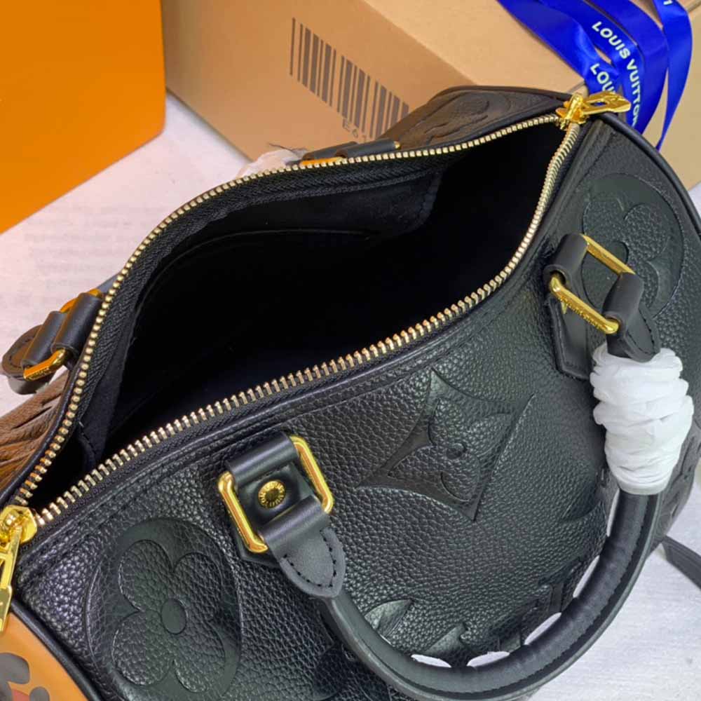 Wholesale Luxury Louis Vuitton Leopard Speedy Bandouliere 30/ Embossed - Image 3