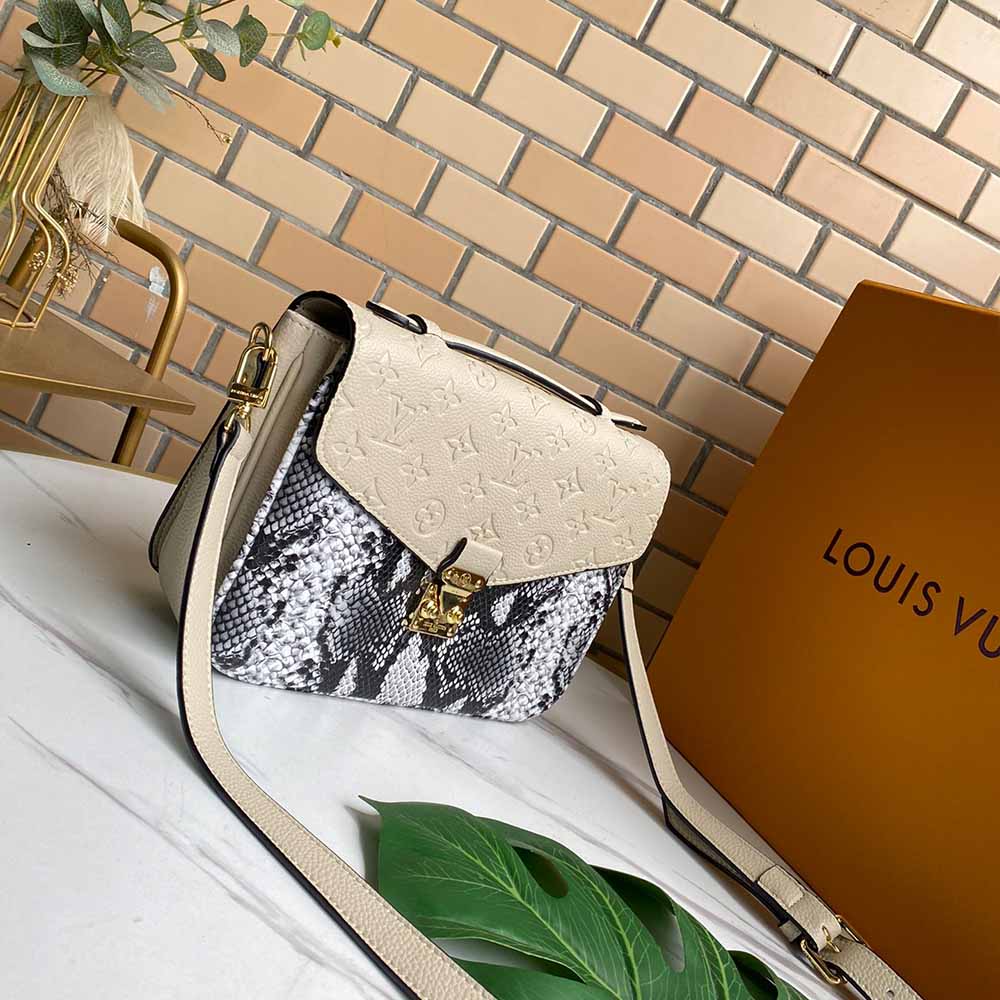 Wholesale Luxury Louis Vuitton Pochette Metis M40780 Beige/Pink/Black/Navy/Red - Image 3