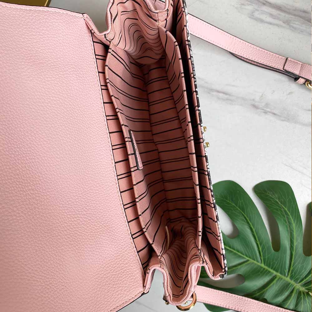 Wholesale Luxury Louis Vuitton Pochette Metis M40780 Beige/Pink/Black/Navy/Red - Image 13