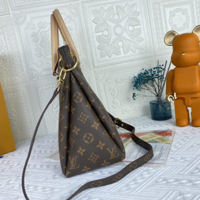 Alternative view of Wholesale Luxury Louis Vuitton Pallas Mm Monogram Black/Red/Pink