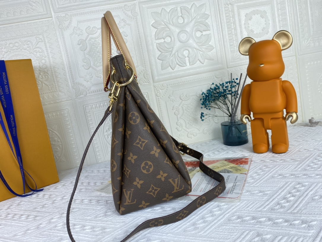 Wholesale Luxury Louis Vuitton Pallas Mm Monogram Black/Red/Pink - Image 2
