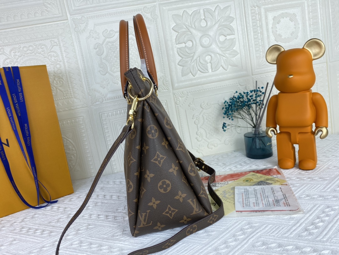 Wholesale Luxury Louis Vuitton Pallas Mm Monogram Black/Red/Pink - Image 6