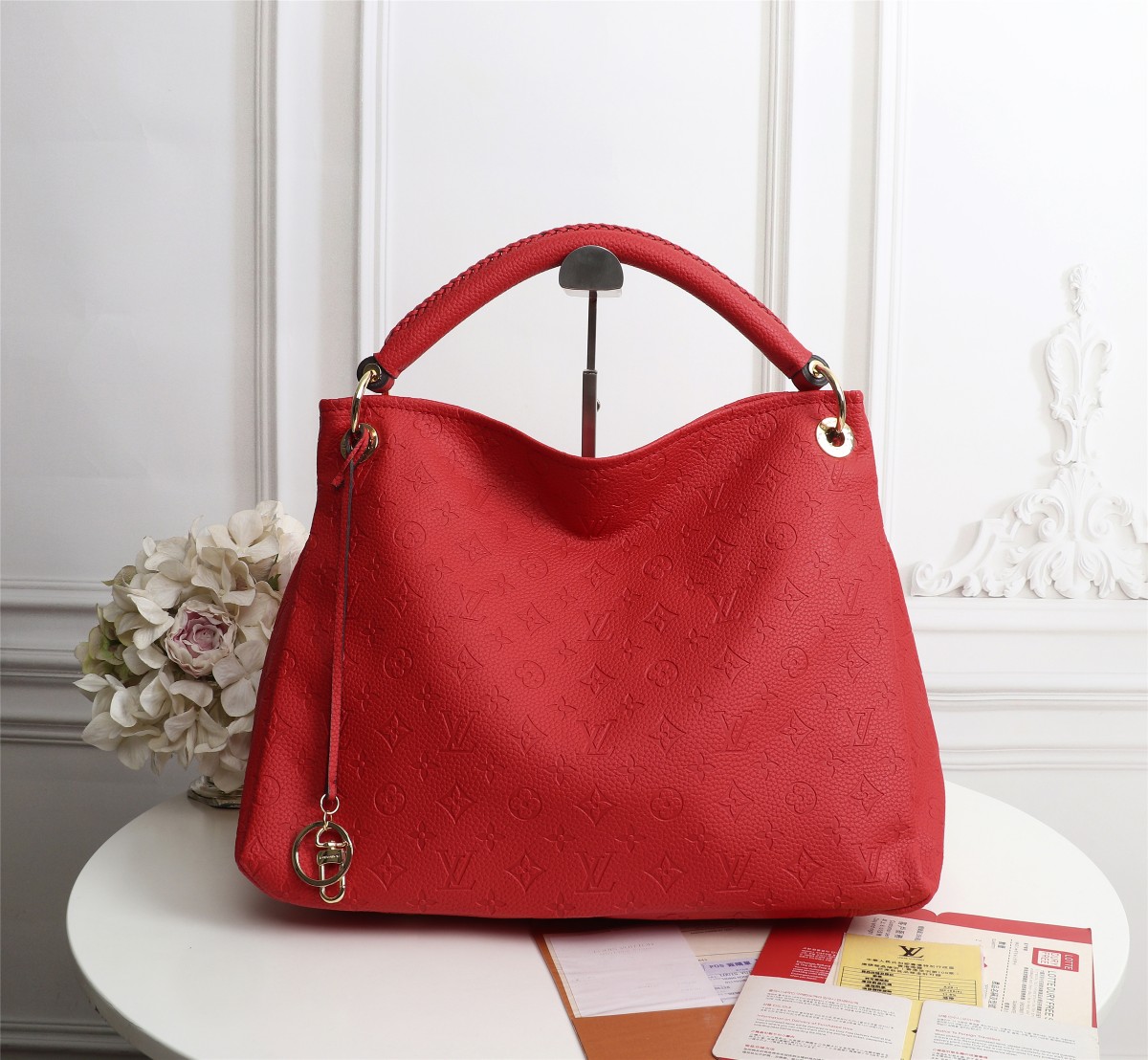 Wholesale Luxury Louis Vuitton Artsy Mm Monogram Multi-Colors M41066 - Image 17