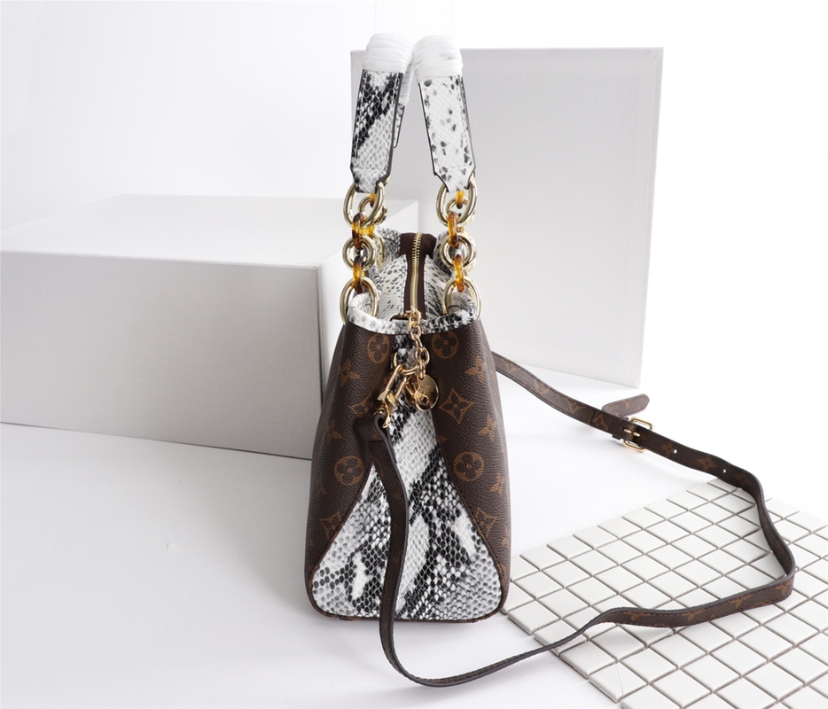 Wholesale Luxury Louis Vuitton Classic Monogram Handle Bag With Strap - Image 13