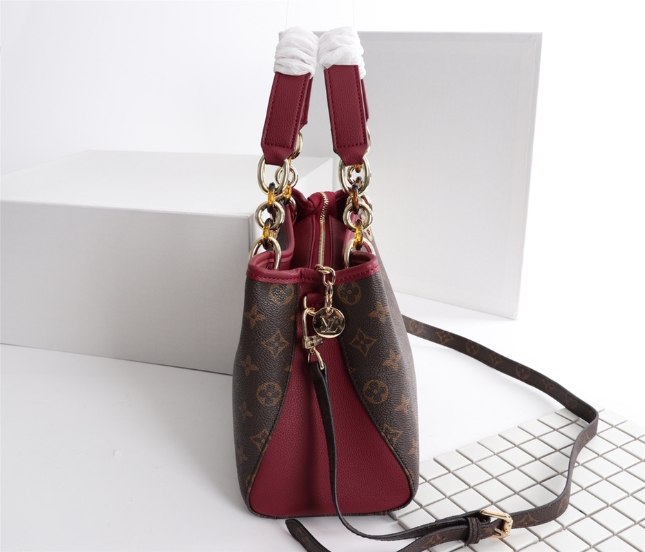 Wholesale Luxury Louis Vuitton Classic Monogram Handle Bag With Strap - Image 19