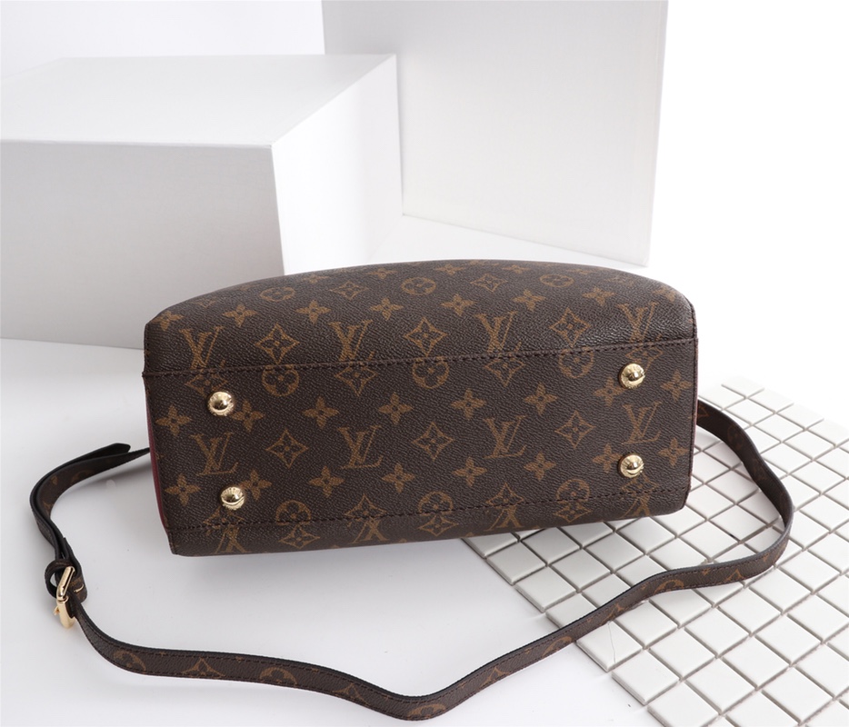 Wholesale Luxury Louis Vuitton Classic Monogram Handle Bag With Strap - Image 20