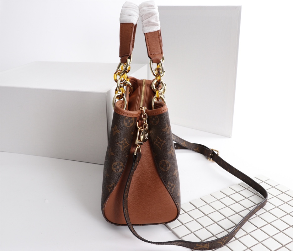Wholesale Luxury Louis Vuitton Classic Monogram Handle Bag With Strap - Image 8