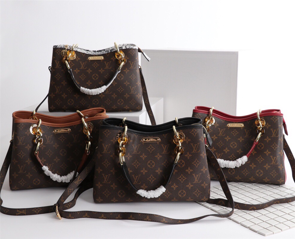 Wholesale Luxury Louis Vuitton Classic Monogram Handle Bag With Strap